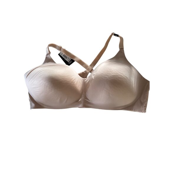 Torrid Curve Bra Size 46 DD Nude Beige Wire-Free‎ Lightly Lined Everyday NWT - Picture 9 of 9